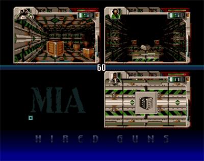 Hired Guns (1993, Amiga, submitted by A.)