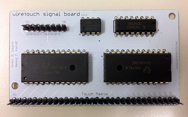 wiretouch signal board